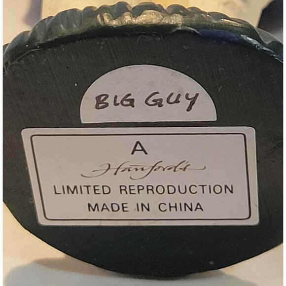 Vintage Crunkleton Resin Figurine "Big Guy" By Handford Ltd 1991 8 Inches - Picture 2 of 10